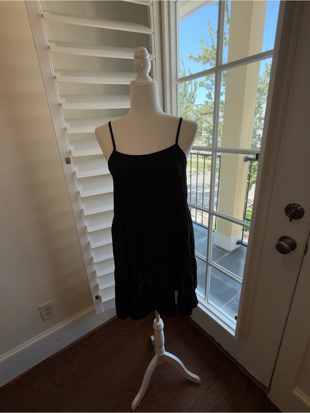Black Mini Dress - Size S